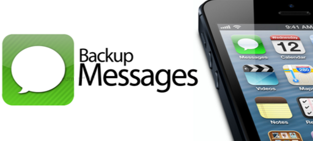 How to backup text messages iPhone