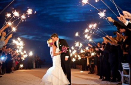 The Origins of Wedding Sparklers